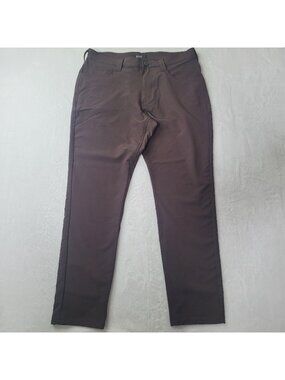 5.11 Men's Brown Straight-Leg Pants Size 34x32